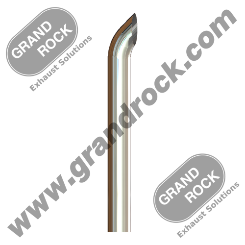 5" X 48" WEST COAST CURVE, OD CHR