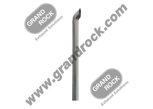 7" X 96" WEST COAST CURVE, OD CHR