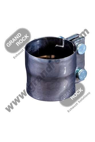 3" PREFORMED CLAMP, W/LAP; 304SS