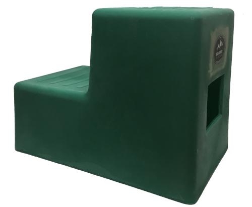 Mounting Step 19" Green