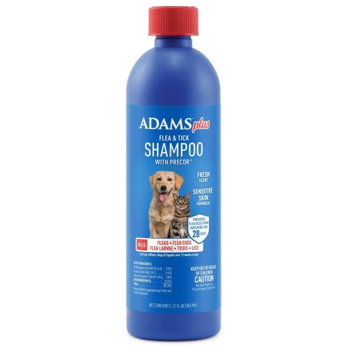 Adams F/T Shampoo+Precor 12Oz