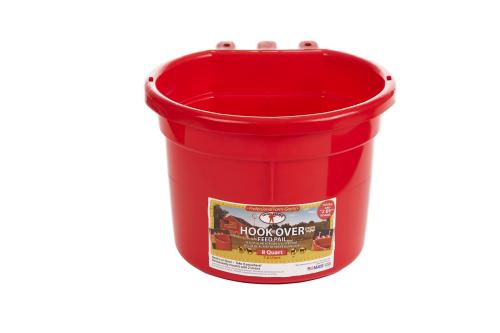 Hook Over Pail 8 Quart Red