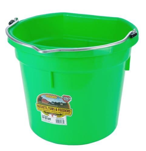 Bucket  Flat Back Lime 20 Qt
