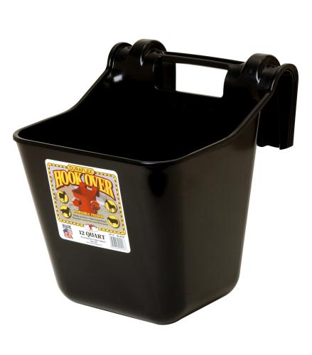 Feeder Hook Over 12 Qt Black