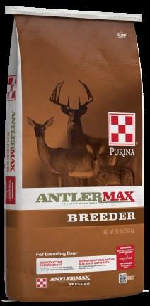 Purina AntlerMax Breeder Textured 17-6 Deer Feed with Climate Guard
