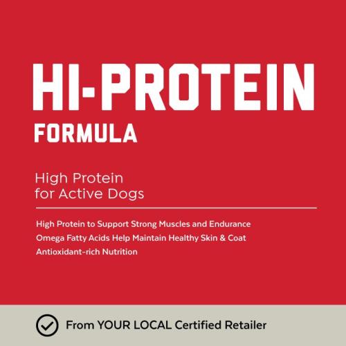 Red Flannel Hi-Protein Formula Dog Food 50#