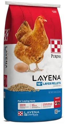 Layena Crumbles 16% Layer Hen Feed 50#