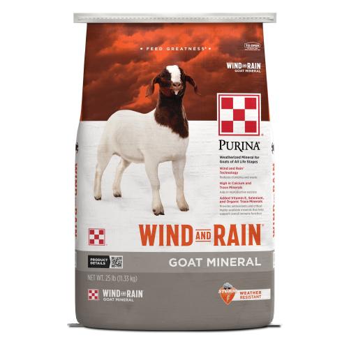 Wind & Rain Mineral Goat 25#