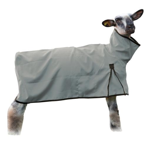 Solid Sheep Blanket Med Gray
