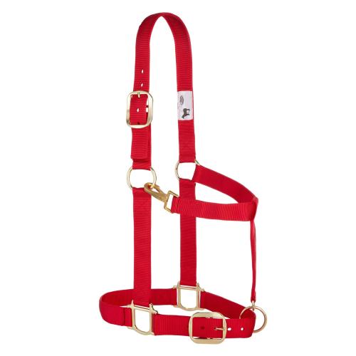 Draft Halter Nylon Adj Avg Red