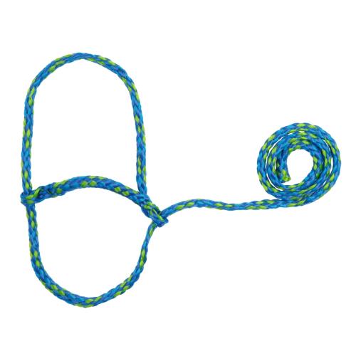 Poly Rope Sheep Halter G/Hb/Bl