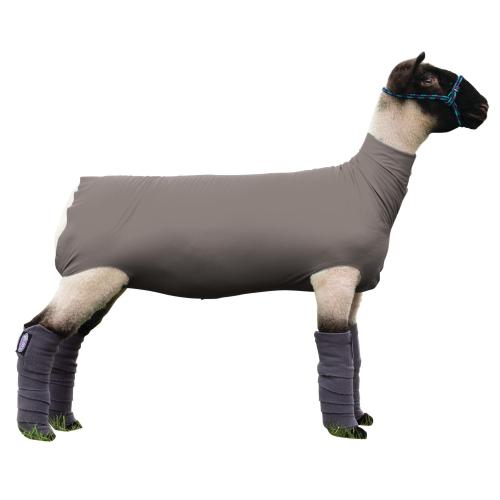 Sm Spandex Sheep Tube  Gray