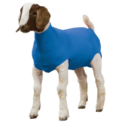 Med Spandex Goat Tube  Blue