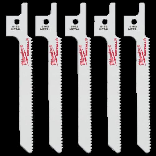 Milwaukee 14Tpi Scroll Blades 5Pk