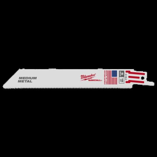 Milwaukee 18Tpi 6" Sawzall Bl 5Pk Metal