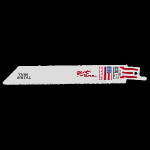 Milwaukee 24Tpi 6" Sawzall Blade Metal 5Pk