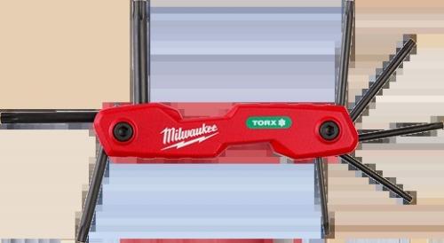 Milwaukee Hex Key Set Torx 8Pc