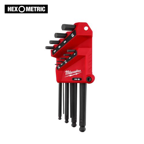 Milwaukee L-Key Set Hex Metric 9Pc