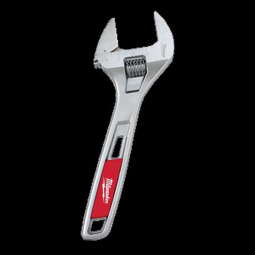 Milwaukee Wide Jaw Adjustable Wrench 8"