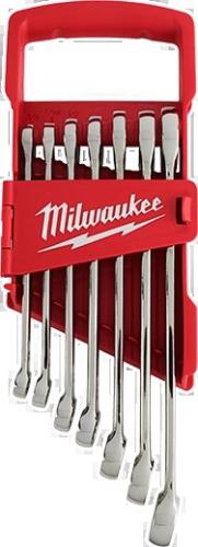 Milwaukee Sae Combo Wrench Set 7Pc