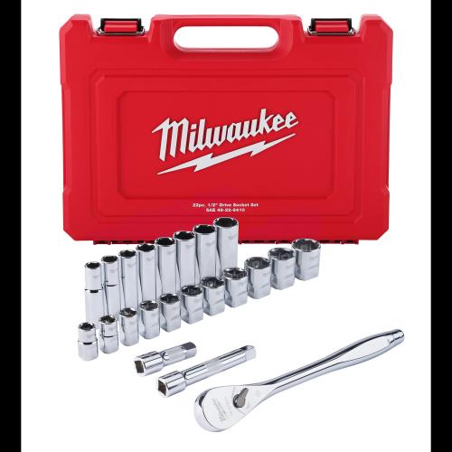 Milwaukee Sae Ratchet Set 22Pc Set Non