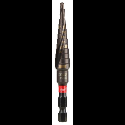 Milwaukee Step Bit Titanium 1X1/8-1/2