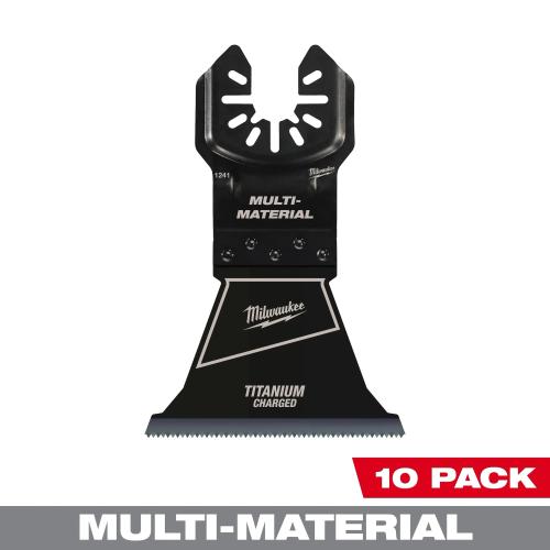 Milwaukee Blades 2 1/2" 10Pk. Multi Mat