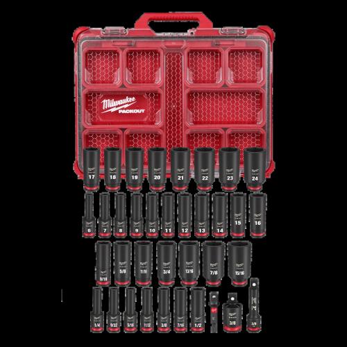 Milwaukee 3/8" Impact Socket Packout Kit