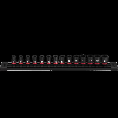 Milwaukee 14Pc Impact Socket Set 3/8" Dr