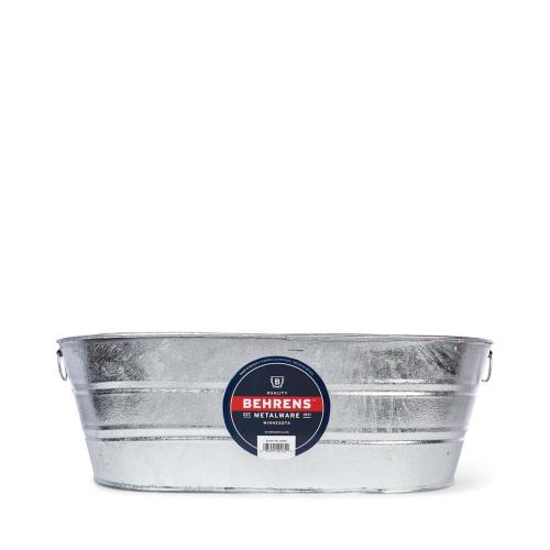 Behrens Galv Oval Tub 16 Gal