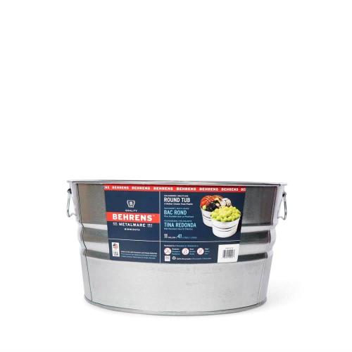 Behrens Galv Round Tub 11 Gal