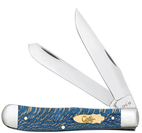 Case  Blue Sycamore Wood Trapper (7254 Ss)