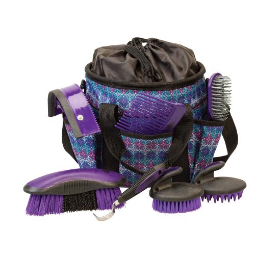 Grooming Kit Geo Purple