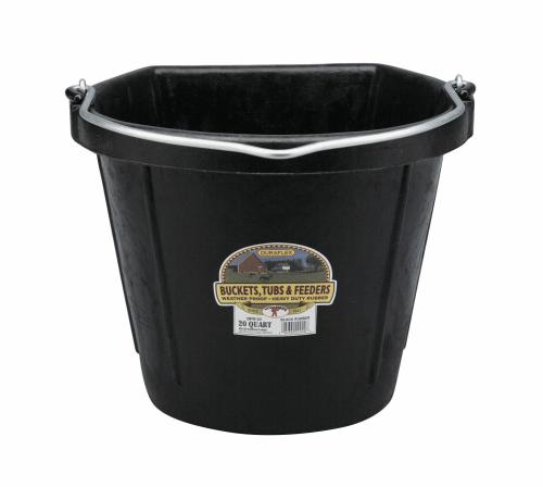 Flat Back Bucket Rubber 20 Qt