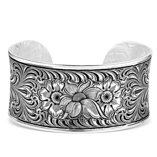 Wildflower Impressions Cuff