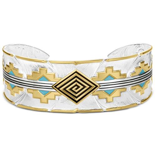 Painted Sky Cuff Bracelet
