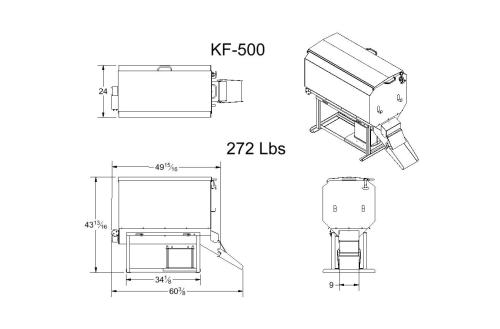 Patriot 500# Cake Feeder