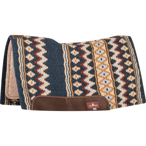Eq Esp Contoured Wool 34X38 1" Navy Ice