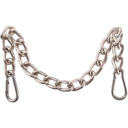 Curb Strap Chain Ss Clips