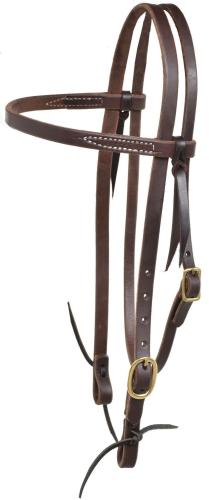 Berlin Leather Browband Oiled