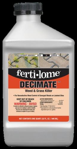 Fertilome Decimate Weed&Grass Killer