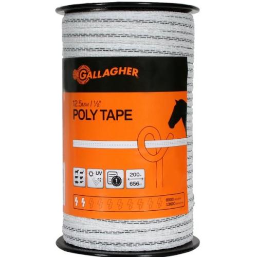 Gallagher Poly Tape 660' Roll