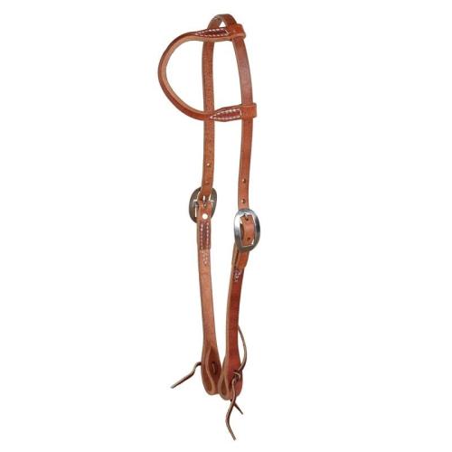 Berlin Leather Headstall 1Ear Ss