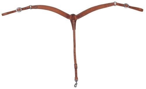 Berlin Leather Breast Collar Contour