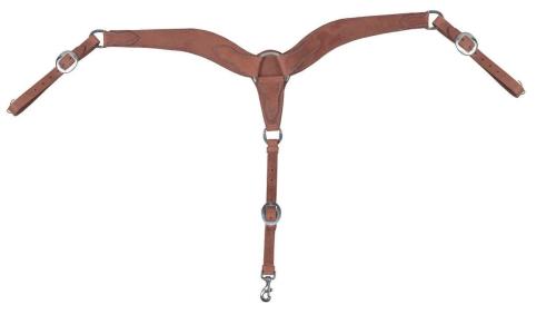 Berlin Leather Breast Collar 2 1/2" Roper