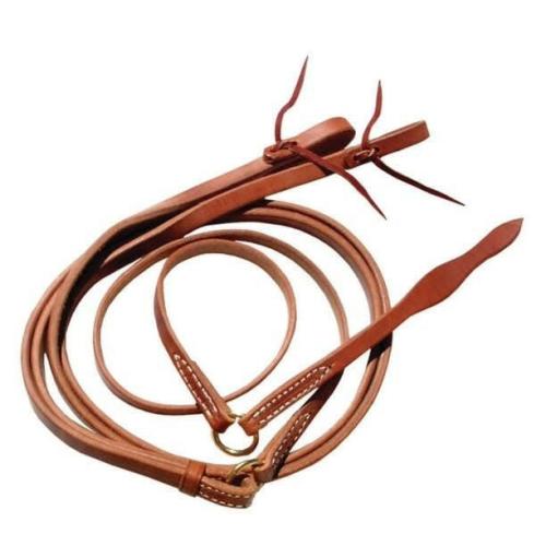 Berlin Leather Rein Flat Romel