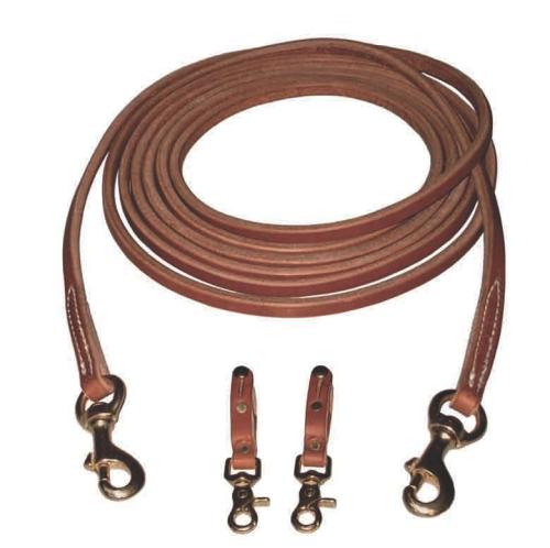 Berlin Leather Draw Rein 3/8X15