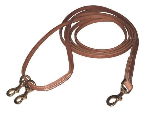 Berlin Leather Draw Rein 1/2X1/4