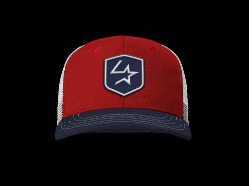 Lone Star  Trucker Cap Red/Wh/Bl