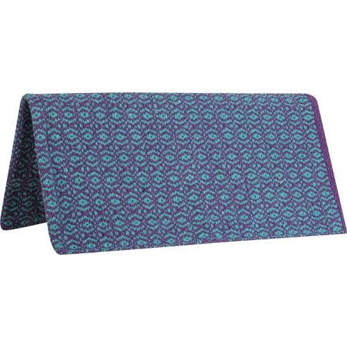 Navajo 32"X64" Saddle Pad Blue/Ple